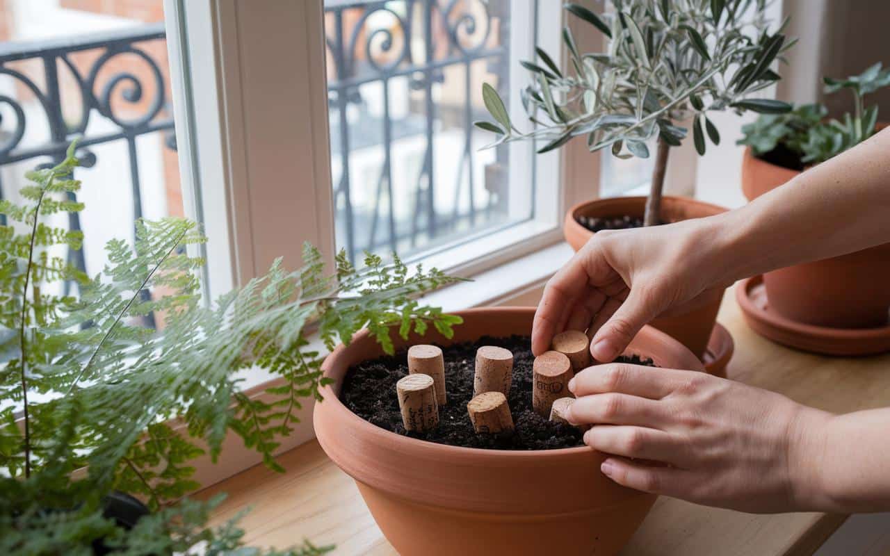 Gärtnern im Topf: Warum das Beimischen von Korken in die Blumenerde das Wachstum ankurbelt