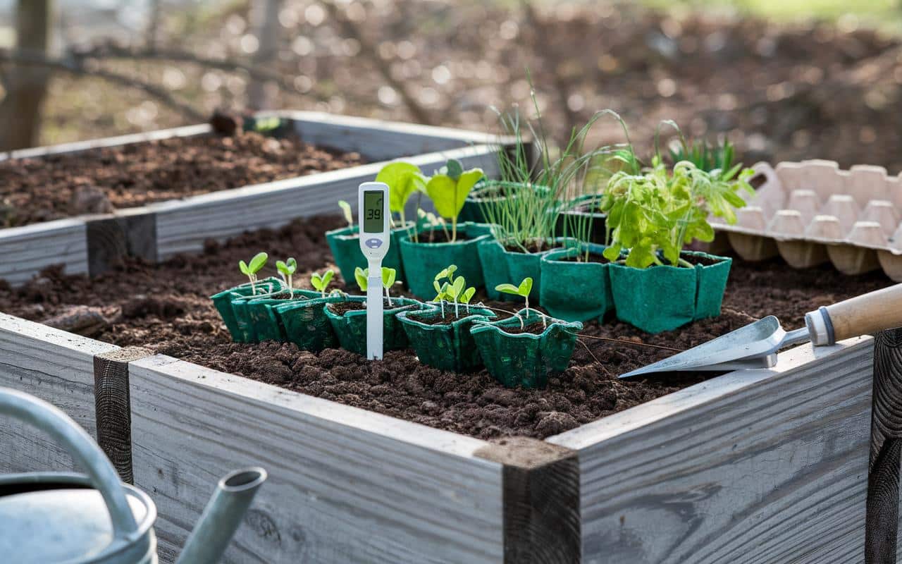 Garten im April: das Zeitfenster nach den letzten Frösten, um zur richtigen Zeit zu säen und zu pflanzen