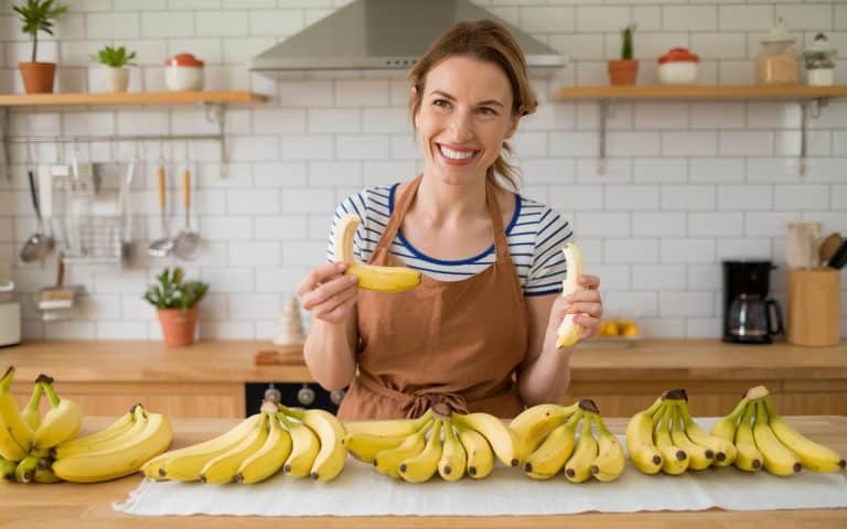 Gelbe Bananen länger: der einfache Trick gegen braune Flecken – und Ethylen als Ursache